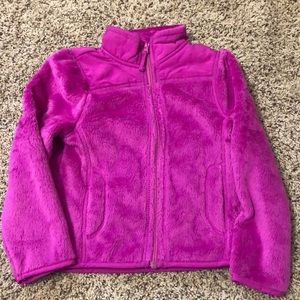 Children’s Place Neon Plum Purple Fleece Jacket XS